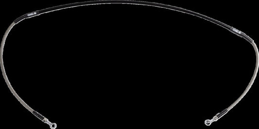 MOOSE Stainless Steel Braided Brake Line Y01-1-080/P-CL