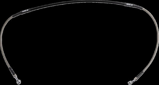 MOOSE Stainless Steel Braided Brake Line Y01-1-083/P-CL