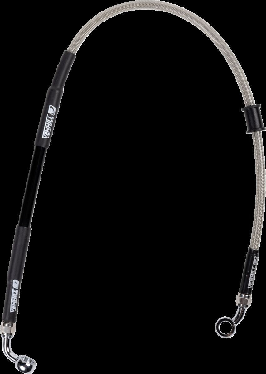 MOOSE Stainless Steel Braided Brake Line Y01-2-001/P-CL