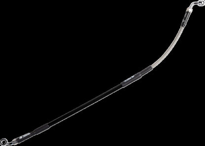 MOOSE Stainless Steel Braided Brake Line Y01-2-035/P-CL