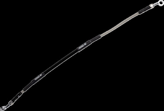 MOOSE Stainless Steel Braided Brake Line Y01-2-037/P-CL