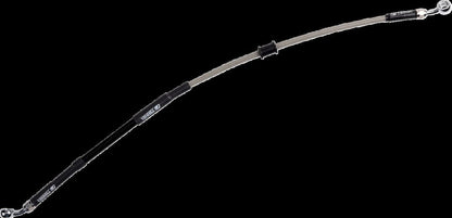 MOOSE Stainless Steel Braided Brake Line S01-2-037/P-CL
