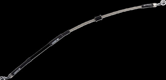 MOOSE Stainless Steel Braided Brake Line S01-2-037/P-CL