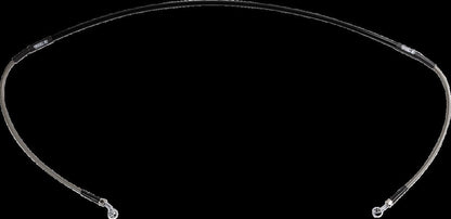 MOOSE Stainless Steel Braided Brake Line S01-1-041/P-CL