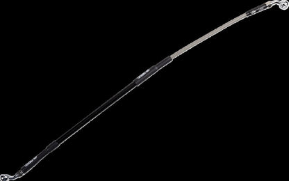 MOOSE Stainless Steel Braided Brake Line S01-2-038/P-CL