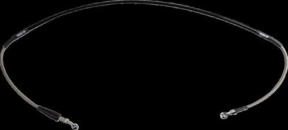 MOOSE Stainless Steel Braided Brake Line H01-1-015/P-CL