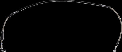 MOOSE Stainless Steel Braided Brake Line H01-1-022/P-CL