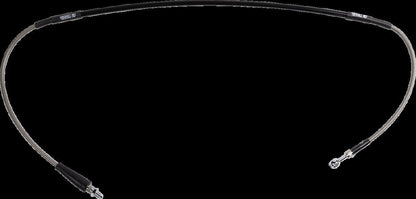 MOOSE Stainless Steel Braided Brake Line H01-1-030/P-CL