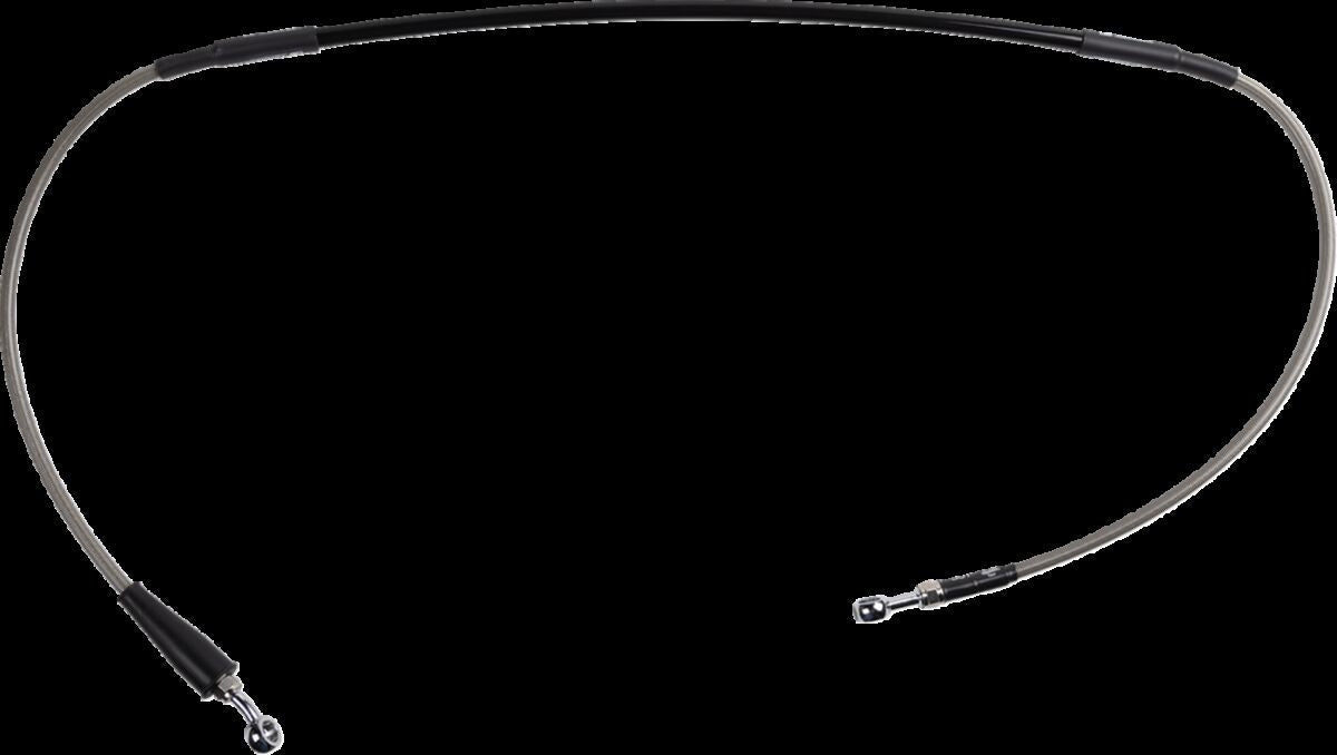 MOOSE Stainless Steel Braided Brake Line H01-1-038/P-CL
