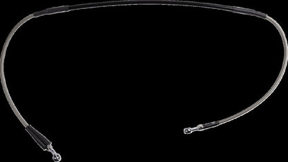 MOOSE Stainless Steel Braided Brake Line H01-1-038/P-CL