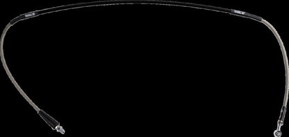 MOOSE Stainless Steel Braided Brake Line H01-1-044/P-CL
