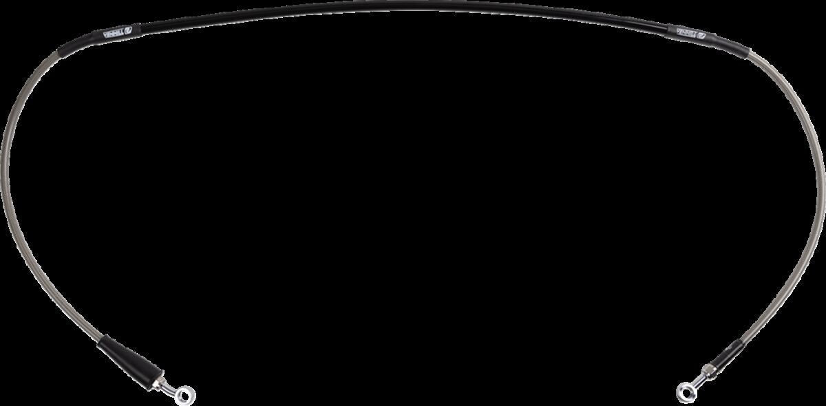 MOOSE Stainless Steel Braided Brake Line H01-1-045/P-CL