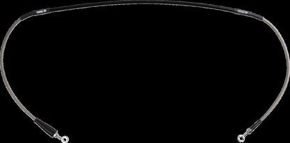 MOOSE Stainless Steel Braided Brake Line H01-1-045/P-CL