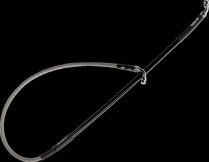 MOOSE Stainless Steel Braided Brake Line H01-2-005/P-CL
