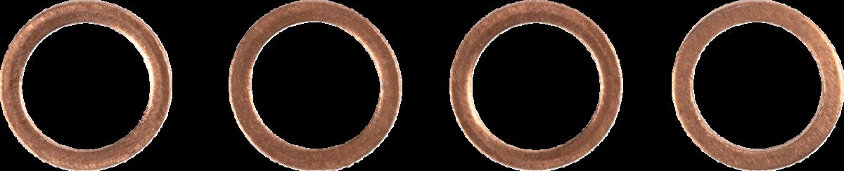 MOOSE Stainless Steel Braided Brake Line H01-2-010/P-CL