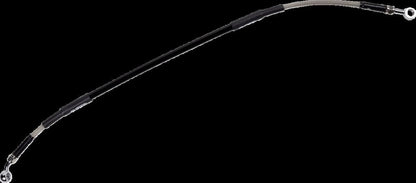 MOOSE Stainless Steel Braided Brake Line H01-2-011/P-CL