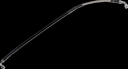 MOOSE Stainless Steel Braided Brake Line H01-2-019/P-CL