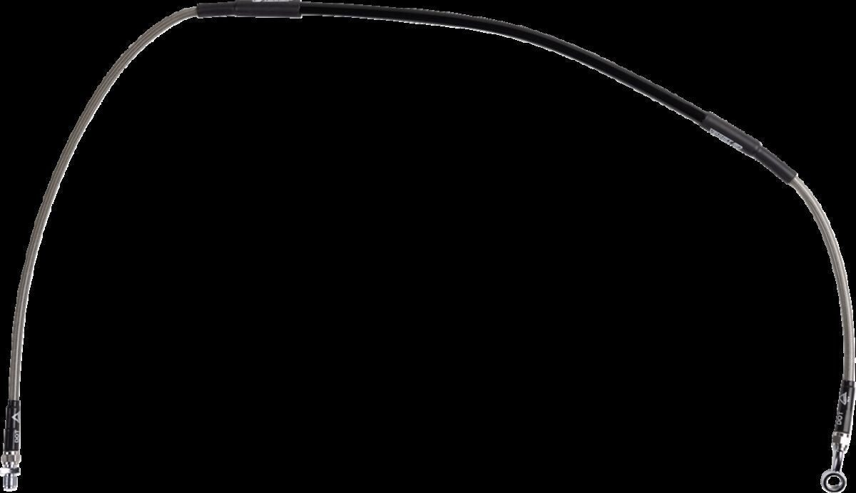 MOOSE Stainless Steel Braided Brake S01-1-029/P-CL