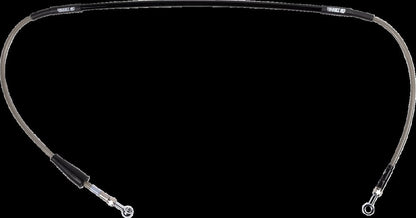 MOOSE Stainless Steel Braided Brake Line S01-1-035/P-CL