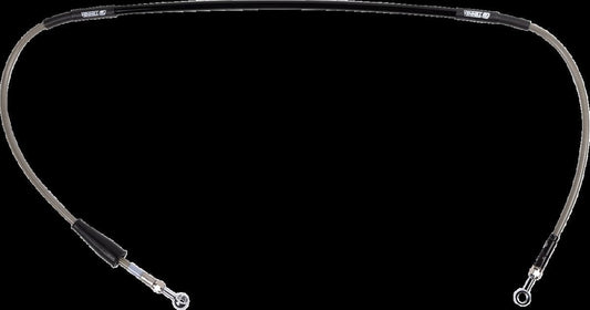 MOOSE Stainless Steel Braided Brake Line S01-1-035/P-CL