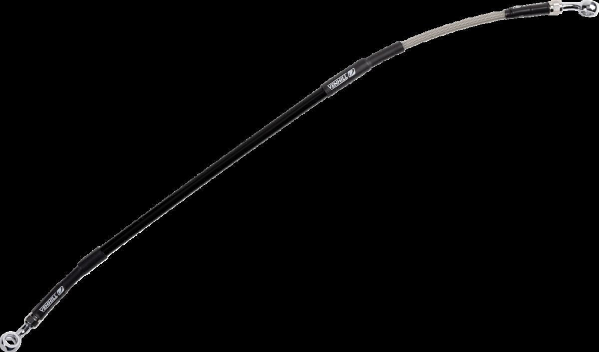 MOOSE Stainless Steel Braided Brake Line S01-2-031/P-CL
