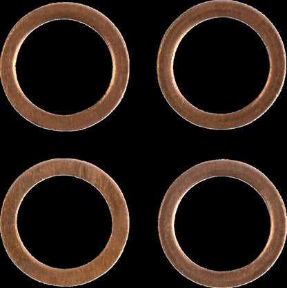 MOOSE Stainless Steel Braided Brake Line H02-1-063/P-CL