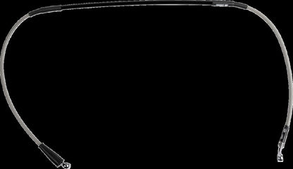 MOOSE Stainless Steel Braided Brake Line H02-1-068/P-CL