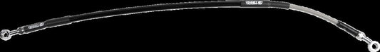 MOOSE Stainless Steel Braided Brake Line Rear H02-2-026/P-CL