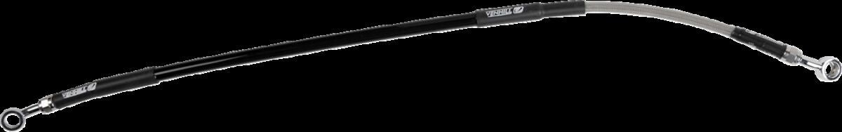 MOOSE Stainless Steel Braided Brake Line H02-2-037/P-CL