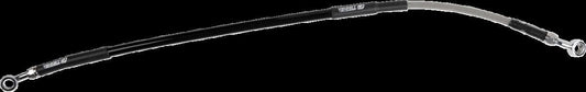 MOOSE Stainless Steel Braided Brake Line H02-2-037/P-CL