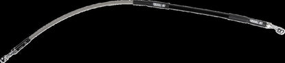 MOOSE Stainless Steel Braided Brake Line H02-2-038/P-CL