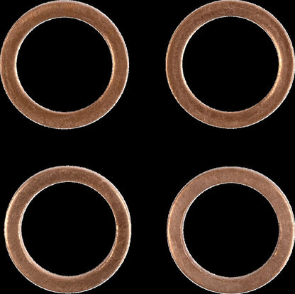 MOOSE Stainless Steel Braided Brake Line H02-2-038/P-CL