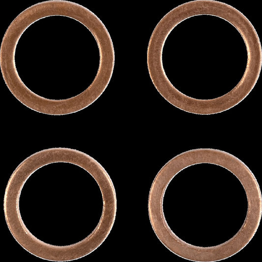 MOOSE Stainless Steel Braided Brake Line H02-2-038/P-CL