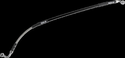 MOOSE Stainless Steel Braided Brake Line H02-2-040/P-CL