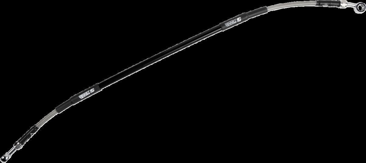 MOOSE Stainless Steel Braided Brake Line H02-2-041/P-CL