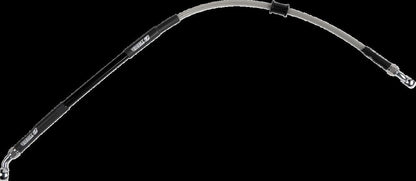 MOOSE Stainless Steel Braided Brake Line H02-2-042/P-CL