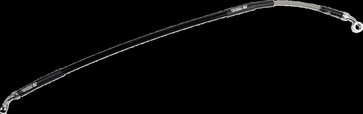 MOOSE Stainless Steel Braided Brake Line H02-2-043/P-CL