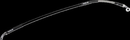 MOOSE Stainless Steel Braided Brake Line H02-2-043/P-CL