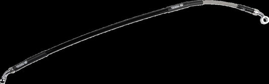 MOOSE Stainless Steel Braided Brake Line H02-2-043/P-CL