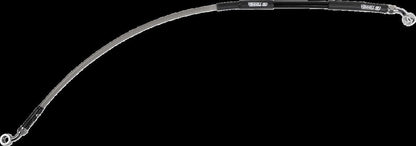 MOOSE Stainless Steel Braided Brake Line H02-2-044/P-CL