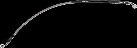 MOOSE Stainless Steel Braided Brake Line H02-2-044/P-CL