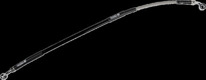 MOOSE Stainless Steel Braided Brake Line H02-2-046/P-CL