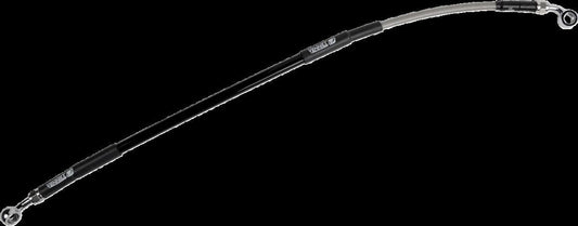MOOSE Stainless Steel Braided Brake Line H02-2-046/P-CL