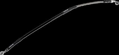 MOOSE Stainless Steel Braided Brake Line H02-2-047/P-CL