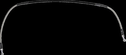 MOOSE Stainless Steel Braided Brake Line K01-1-030/P-CL