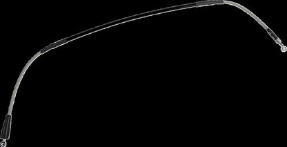 MOOSE Stainless Steel Braided Brake Line K01-1-037/P-CL