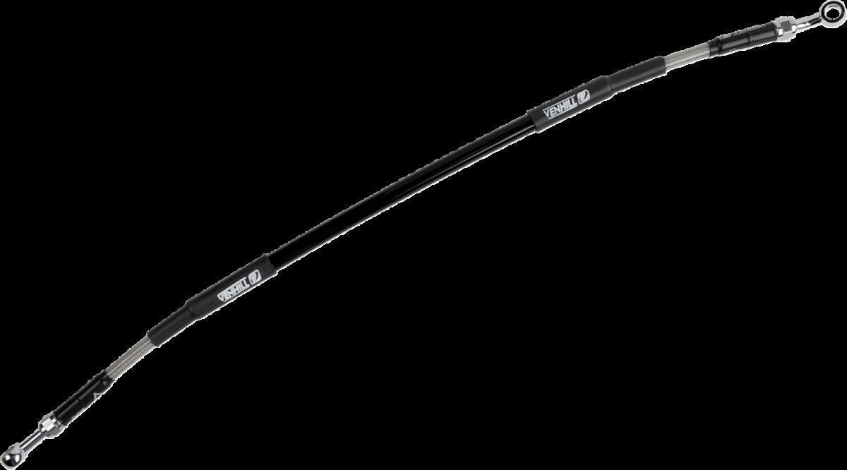MOOSE Stainless Steel Braided Brake Line K01-2-015/P-CL