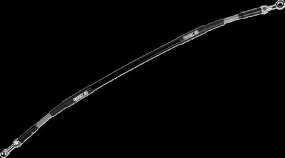 MOOSE Stainless Steel Braided Brake Line K01-2-015/P-CL