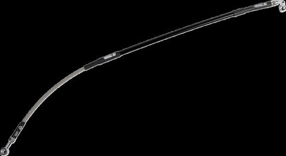 MOOSE Stainless Steel Braided Brake Line K01-2-026/P-CL