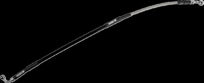 MOOSE Stainless Steel Braided Brake Line K01-2-032/P-CL